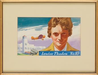 WILLIAM HEASLIP (style of.) Famous Aviators.